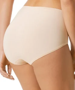 Dames slip beige