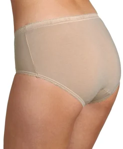 Dames slip beige