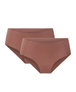 Dames slip bruin