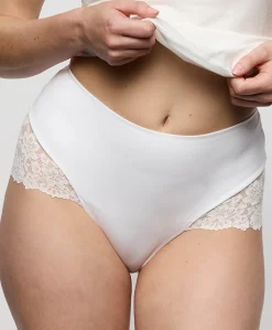 Dames slip ecru