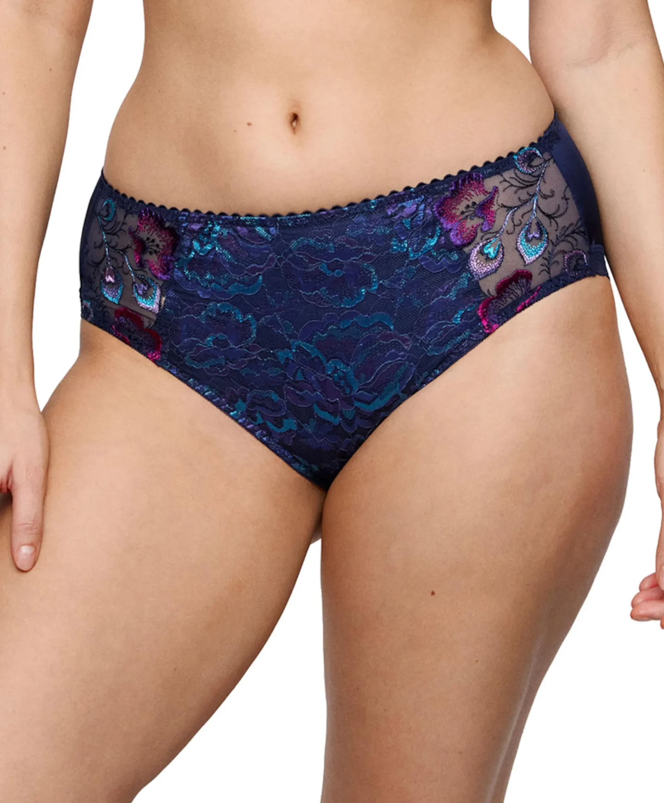 Dames slip multicolor