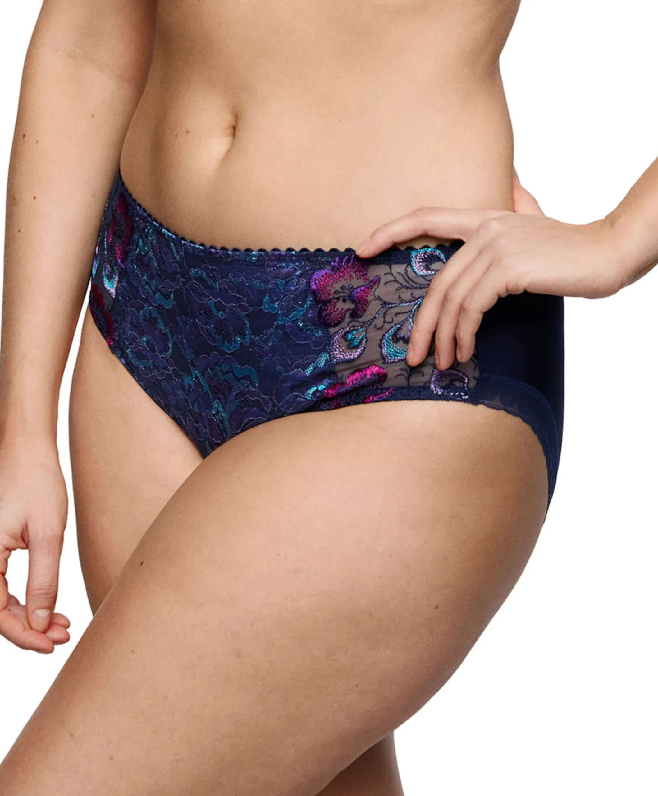 Dames slip multicolor