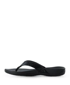 2402 dames slipper zwart