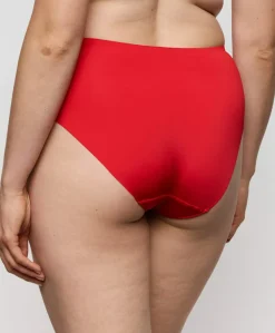Dames slip rood