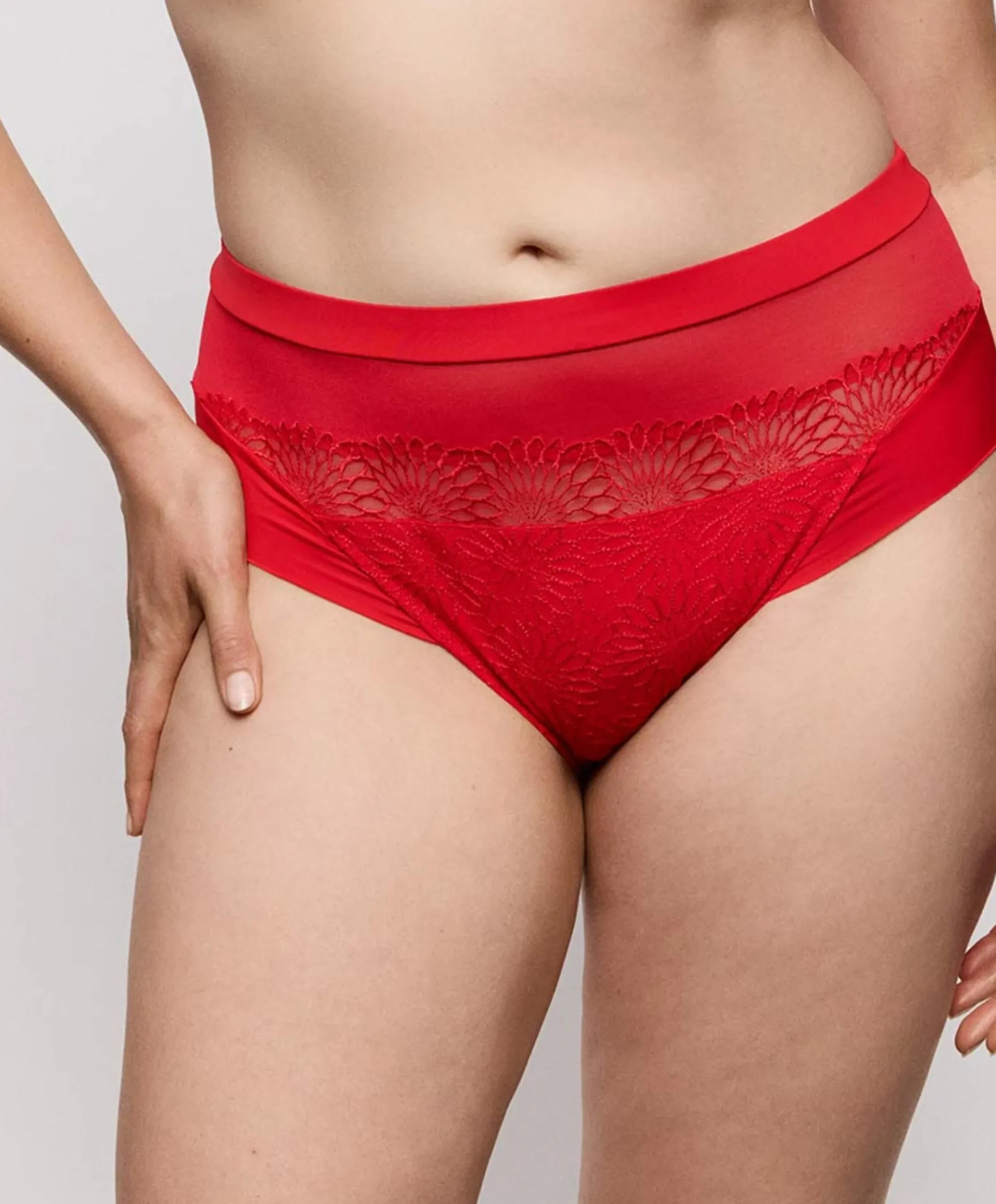 Dames slip rood