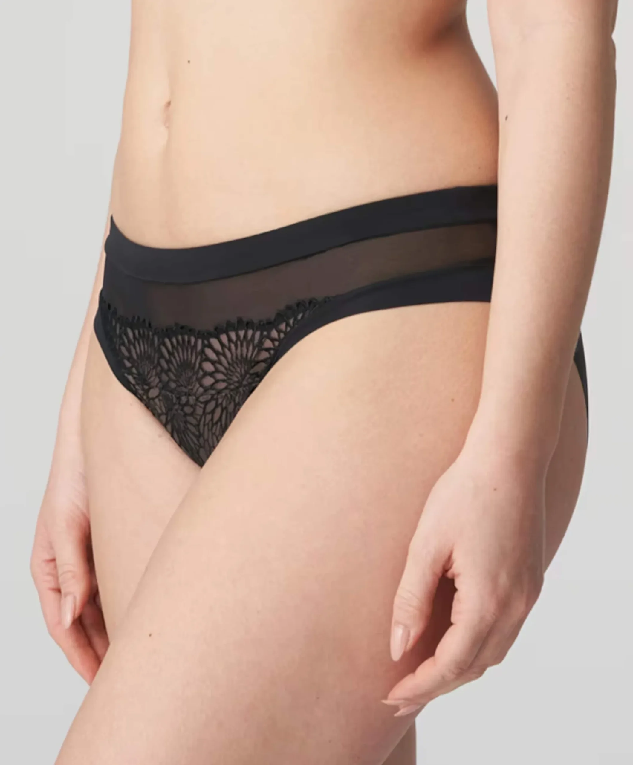 Dames slip zwart