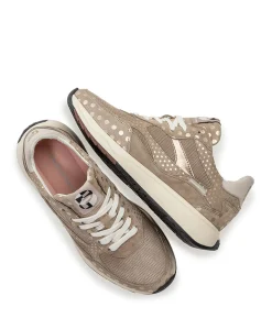 dames sneakers beige