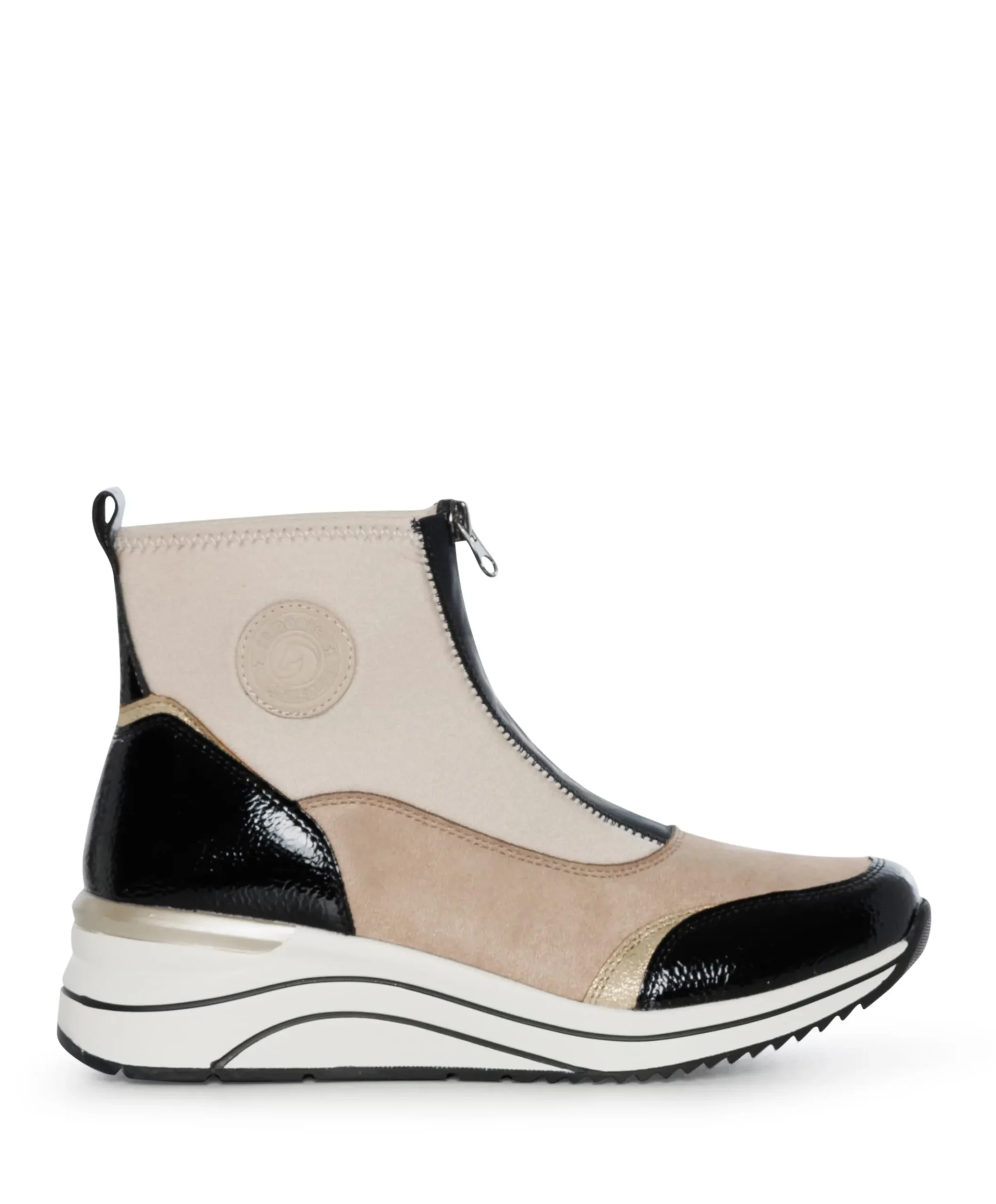 dames sneakers beige
