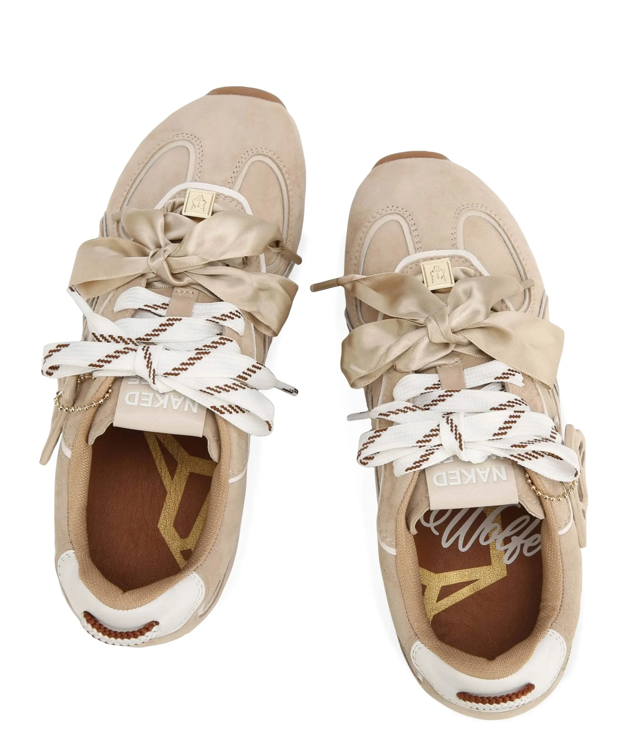 dames sneakers beige