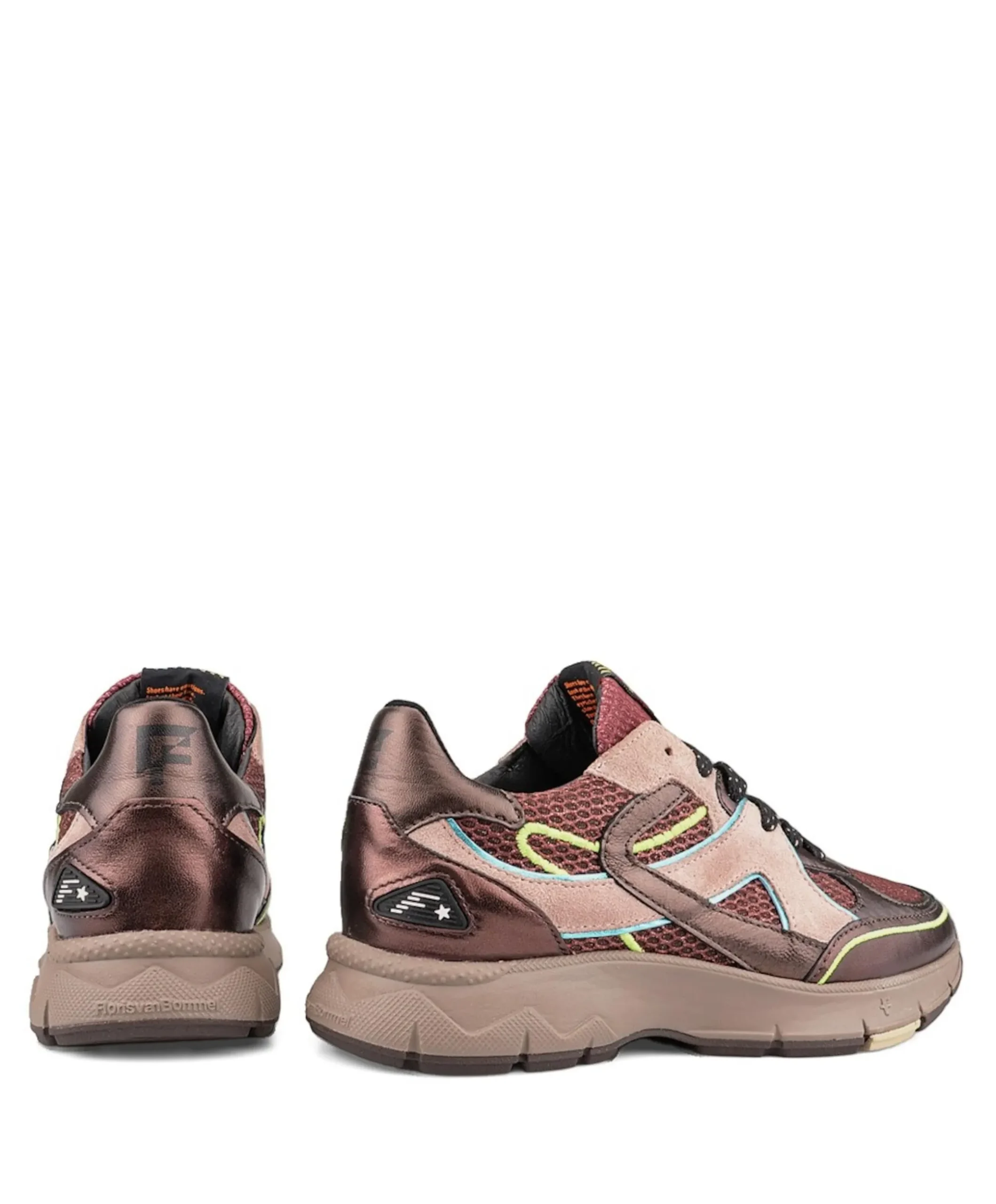 dames sneakers bordeaux