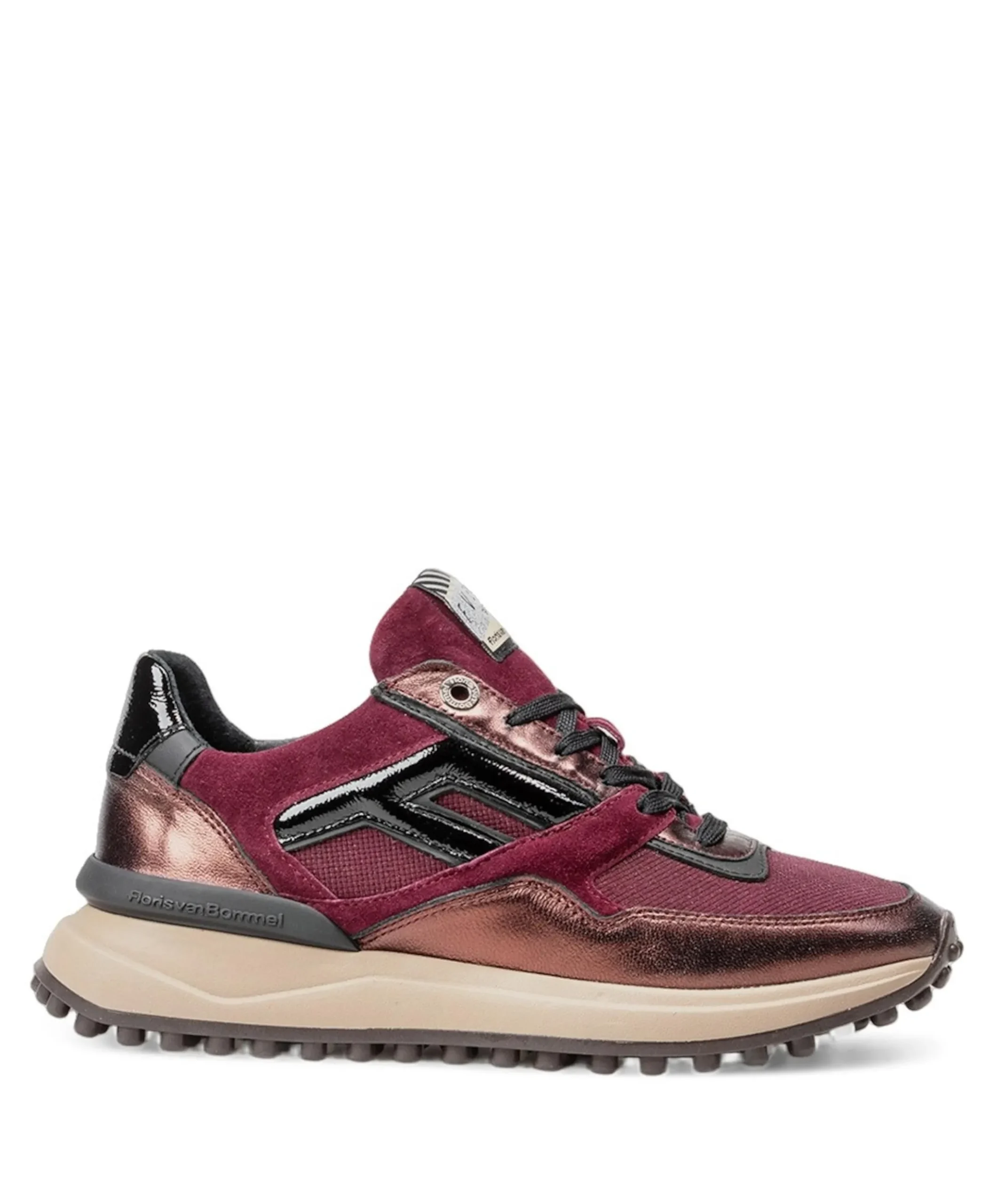 dames sneakers bordeaux