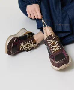 dames sneakers bruin