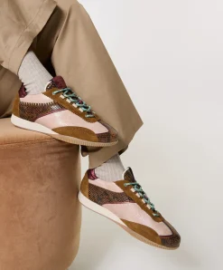 dames sneakers bruin