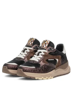 dames sneakers bruin