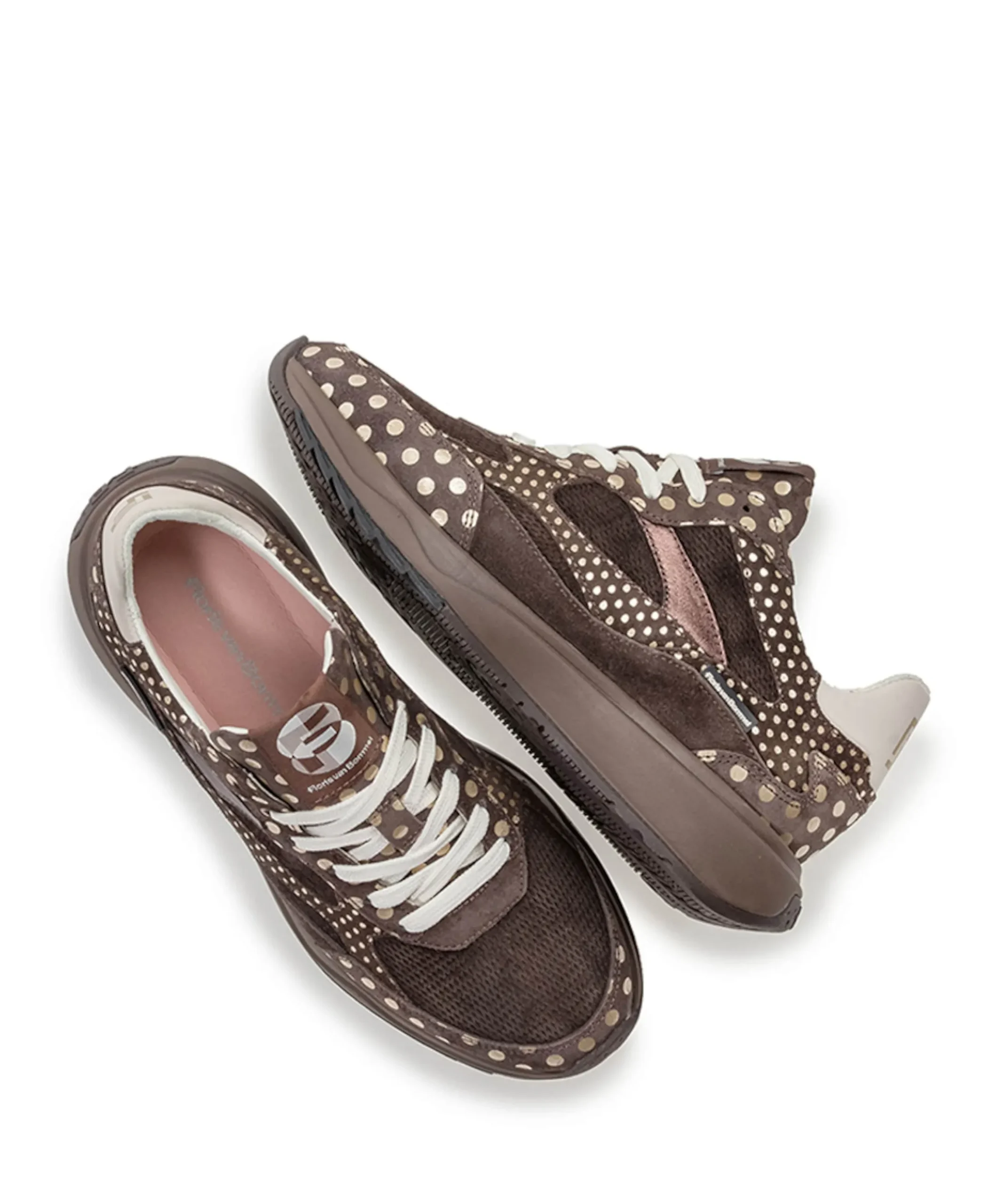 dames sneakers bruin