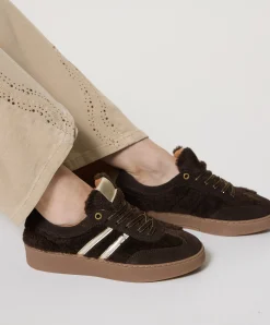 dames sneakers bruin