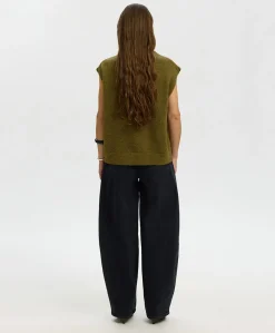 Dames spencer groen