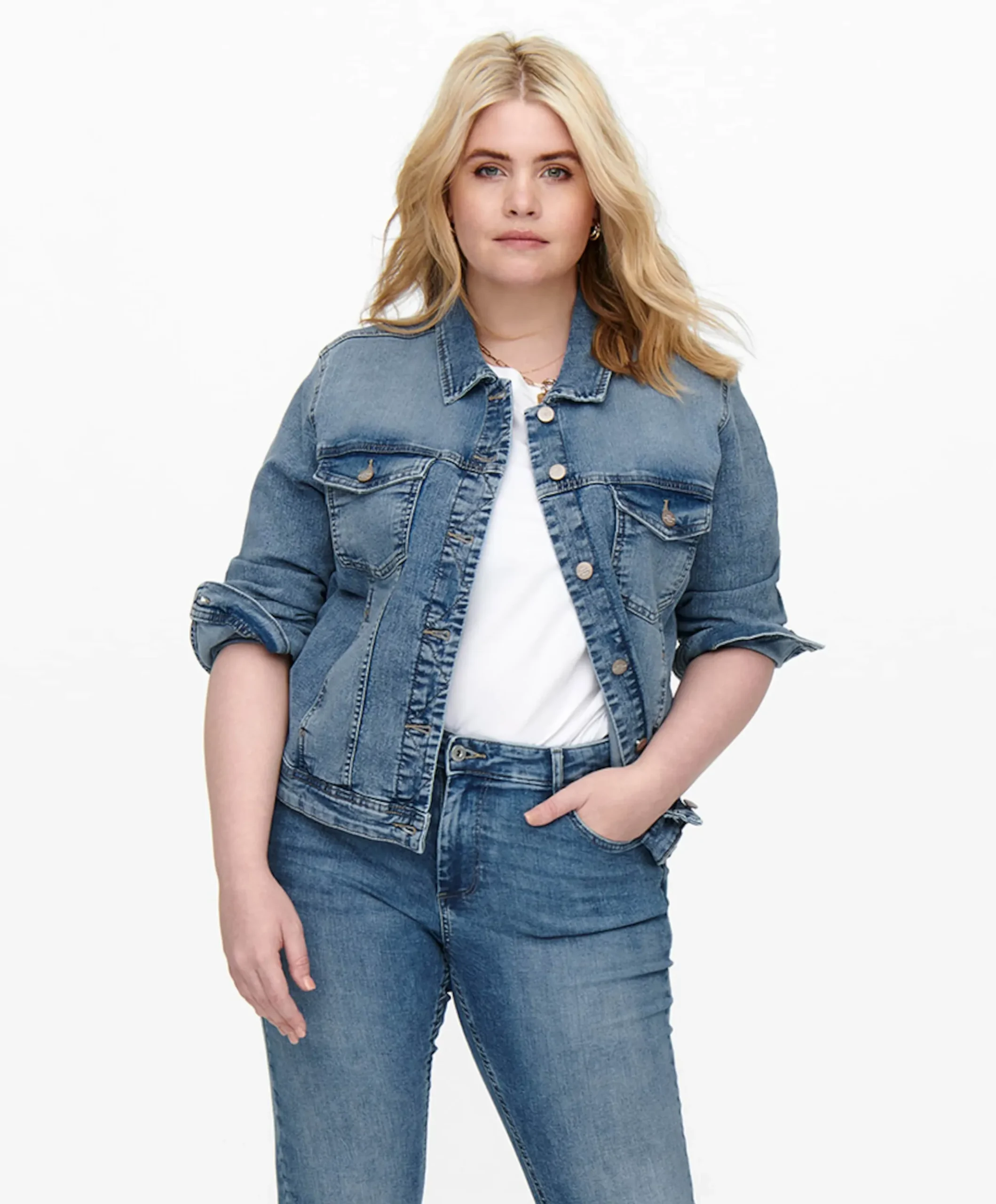 Dames spijkerjas blauw