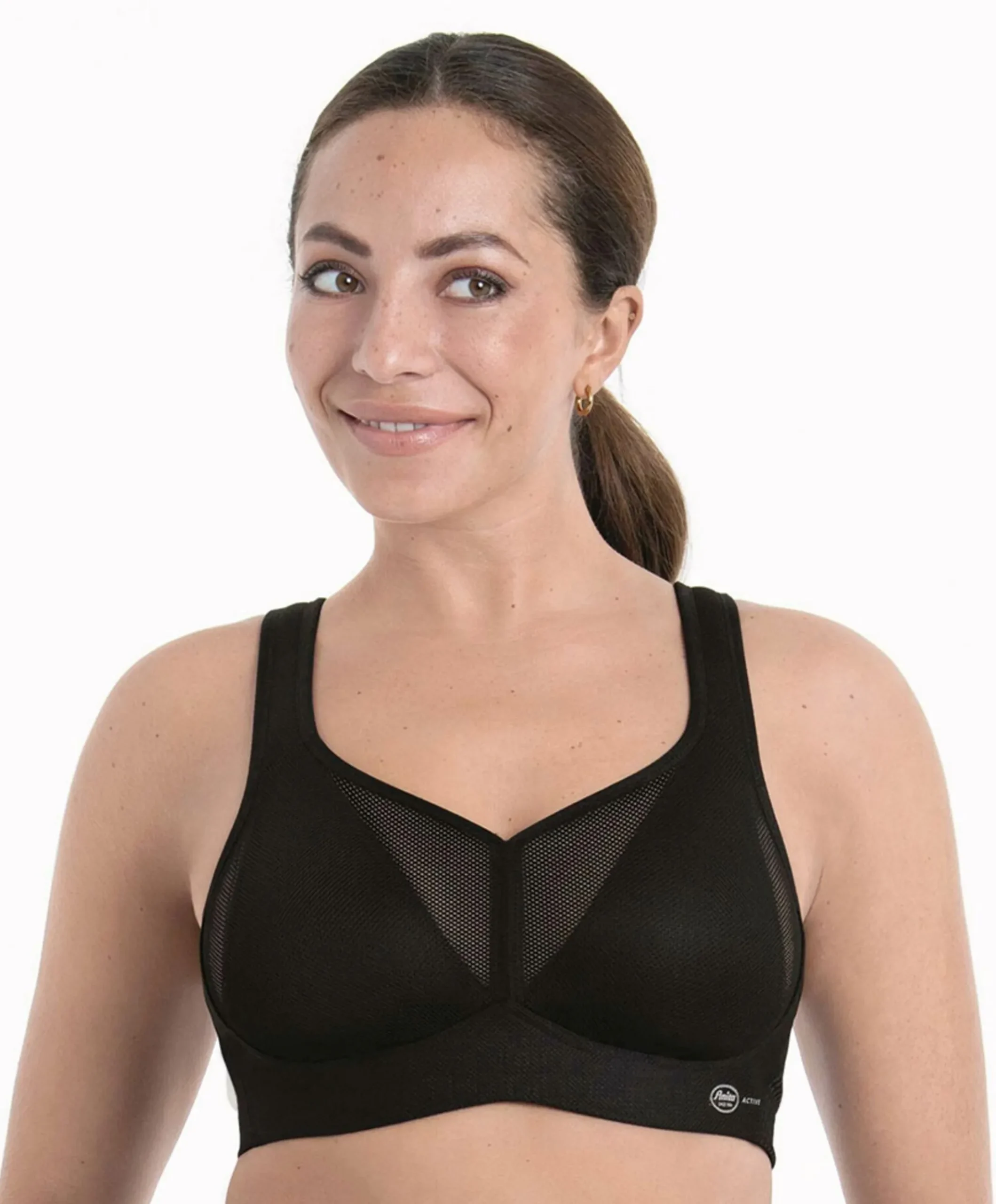 Dames sport bh zwart