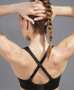 Dames sport bh zwart