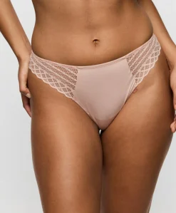 Dames string beige