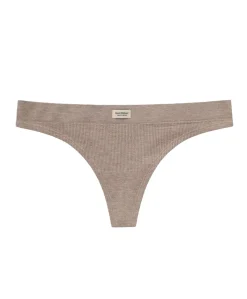 Dames string beige