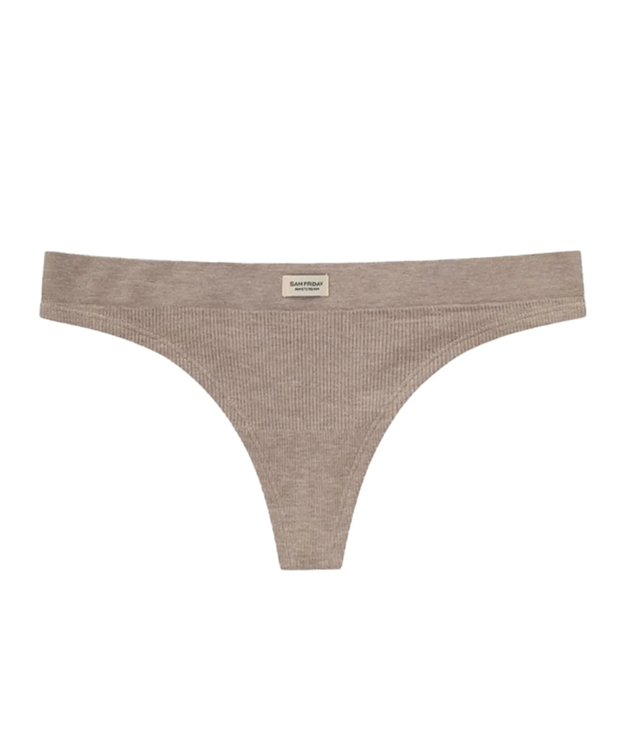 Dames string beige