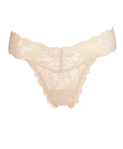 Dames string beige