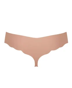 Dames string beige