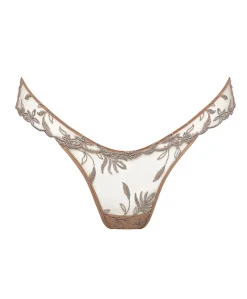 Dames string beige
