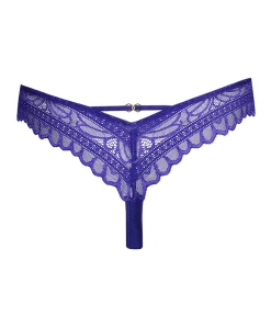 Dames string blauw