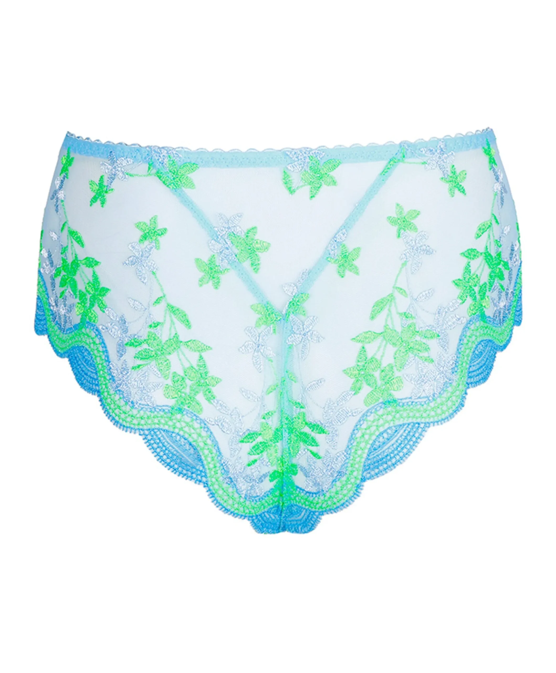 Dames string blauw