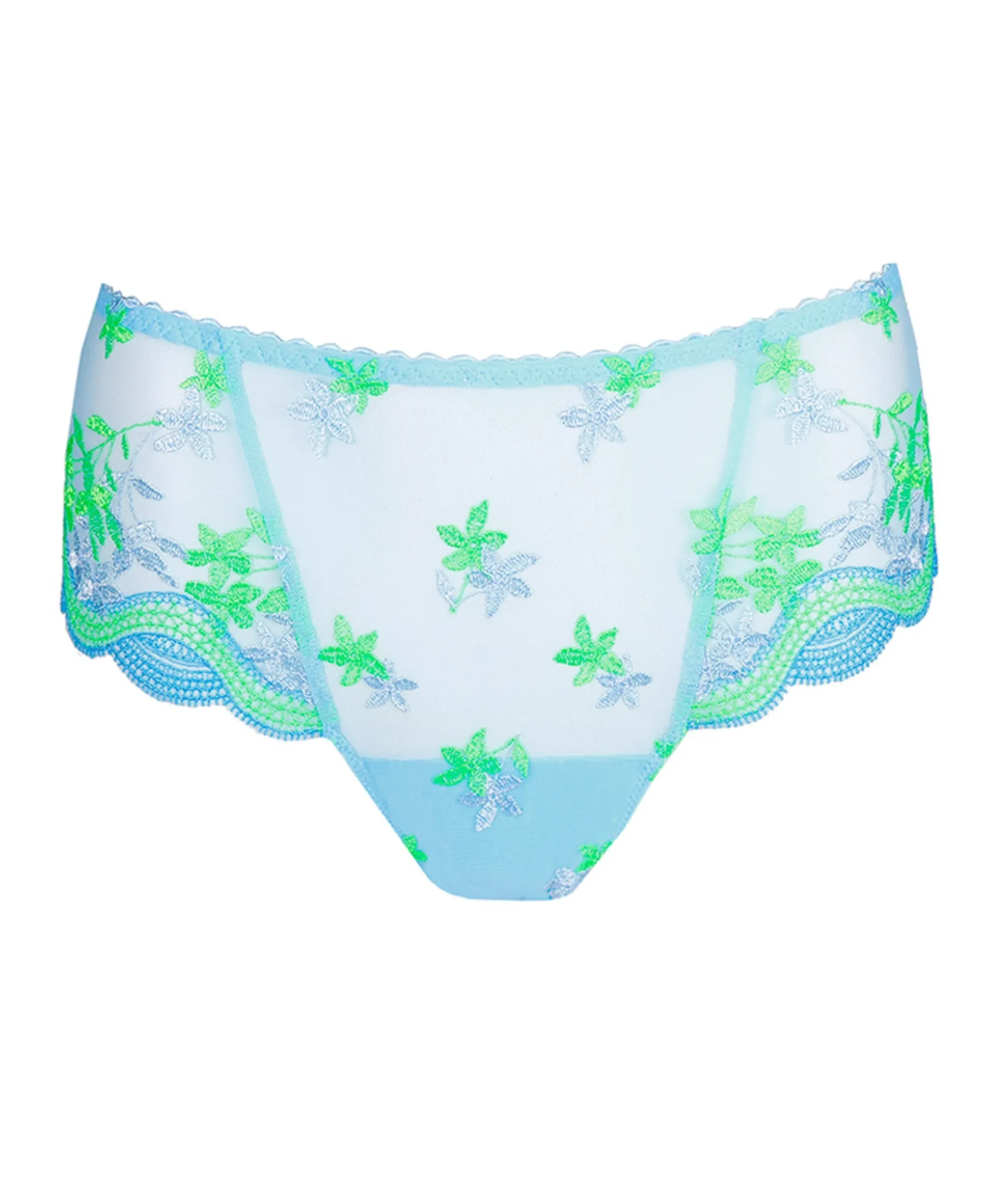 Dames string blauw