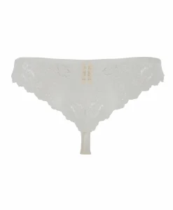 Dames string ecru