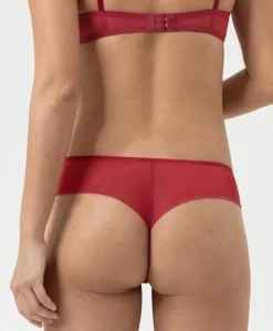 Dames string rood