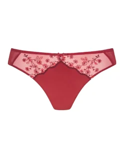 Dames string rood