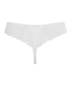 Dames string wit