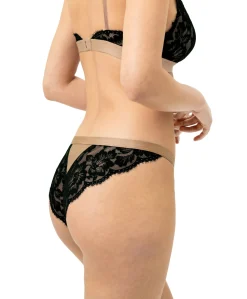 Dames string zwart