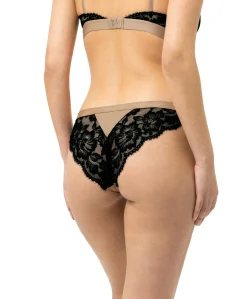 Dames string zwart