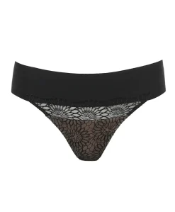 Dames string zwart