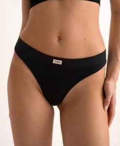 Dames string zwart