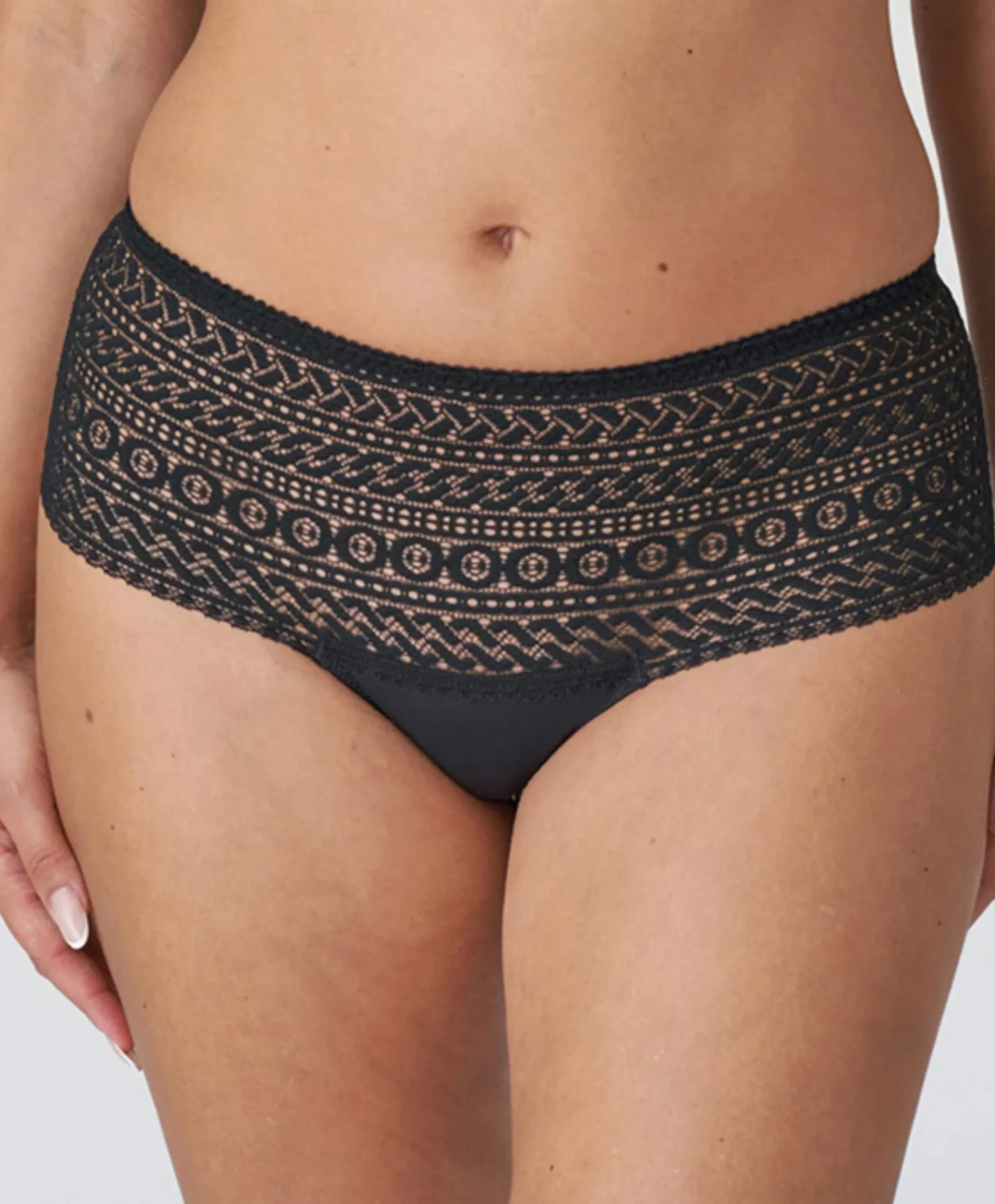 Dames string zwart