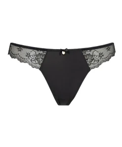 Dames string zwart