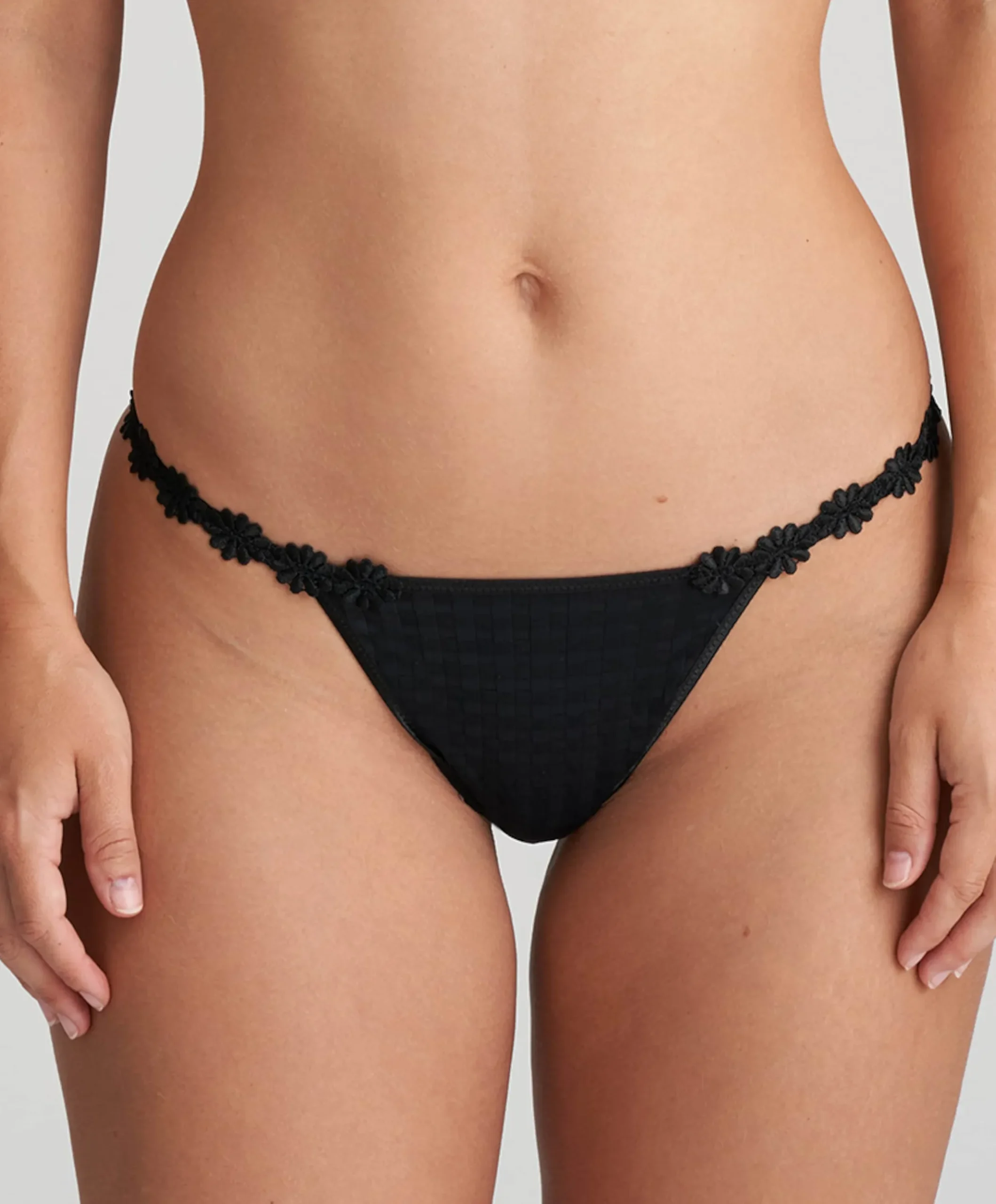 Dames string zwart