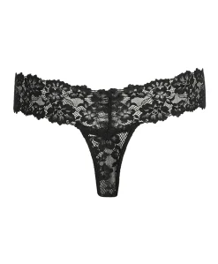 Dames string zwart