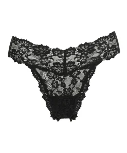 Dames string zwart