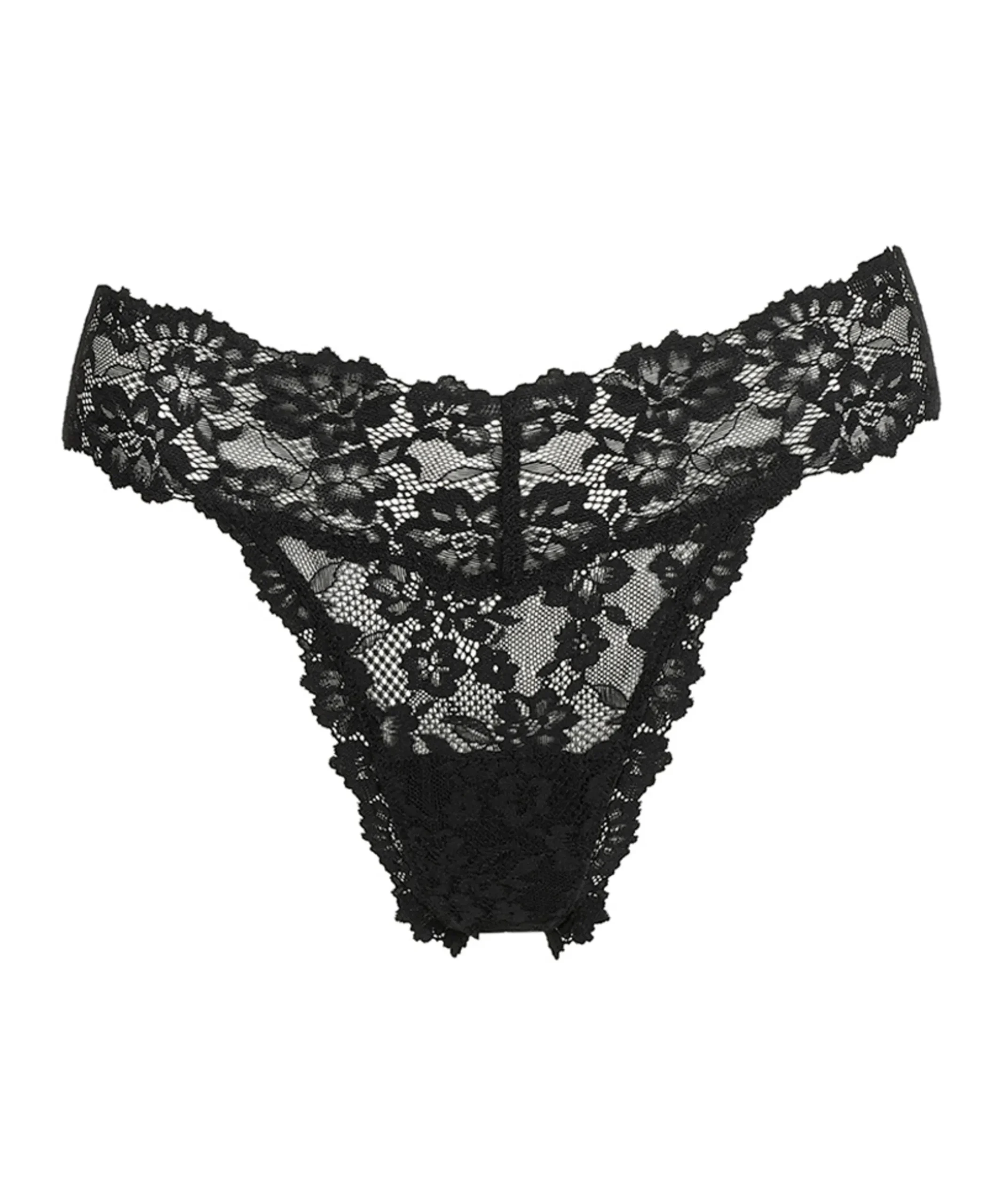 Dames string zwart
