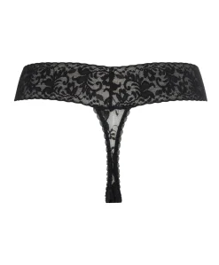 Dames string zwart