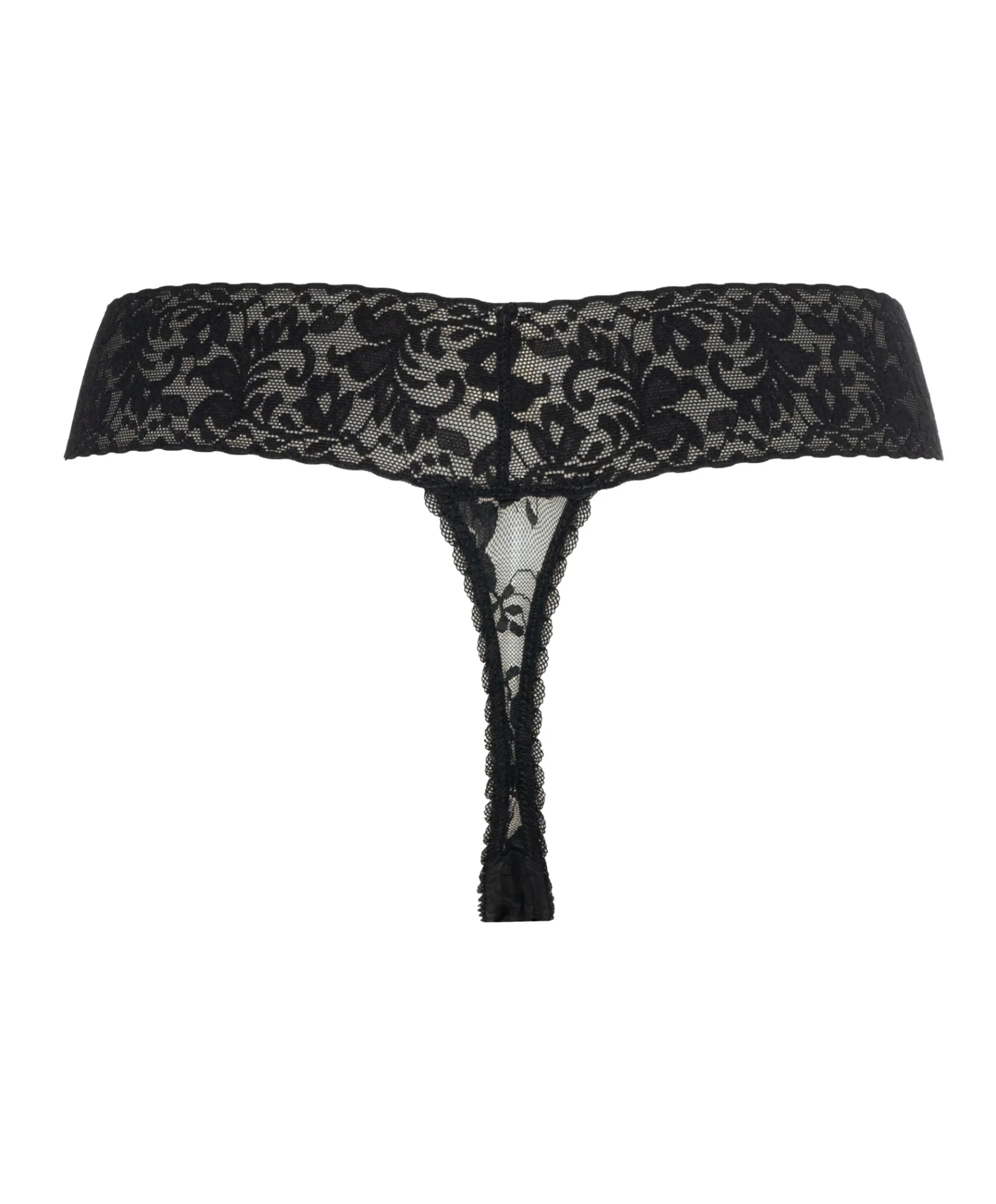 Dames string zwart