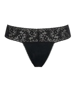 Dames string zwart
